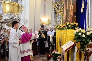 Nawiedzenie Matki Bozej w znaku Ikony Jasnogorskiej w parafii Klodawa